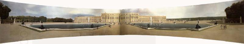 John Vanderlyn Panorama du palais et des jardins de Versailles China oil painting art